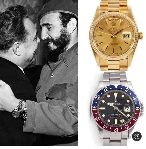 fidel castro collezione rolex|fidel castro watches.